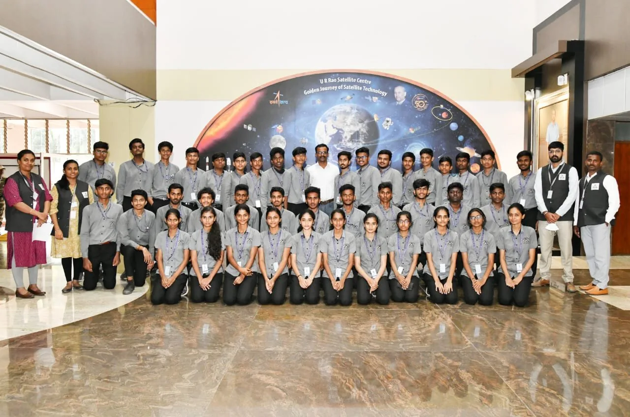 Visit to ISRO, photo 1
